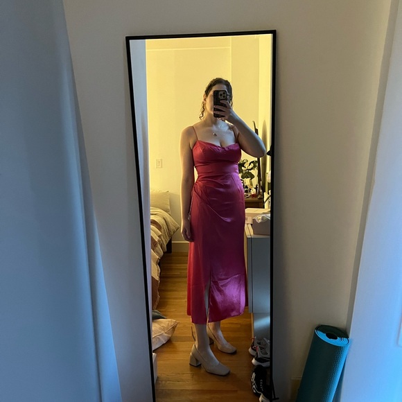 Reformation Marguerite Silk Dress - Picture 9 of 10